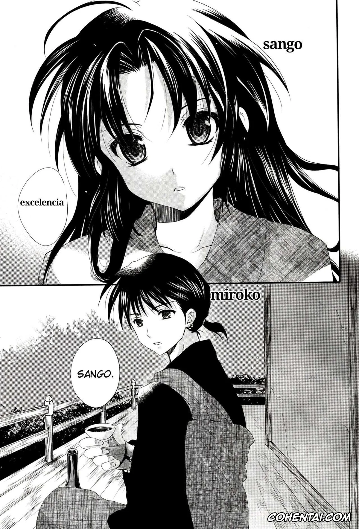 Inuyasha porno, Miroku porno, Sango porno, Iromatsuyoibana (Inuyasha), pagina 2