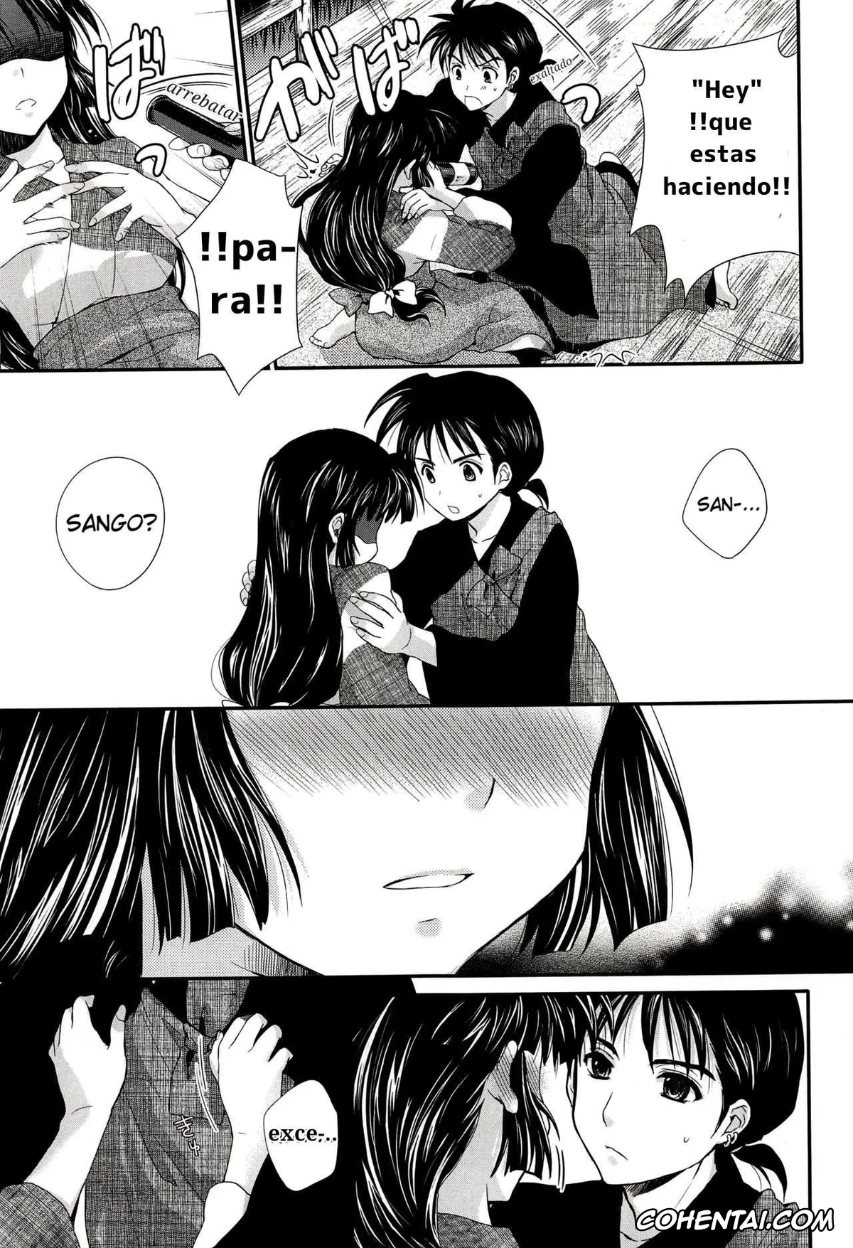 Inuyasha hentai, Miroku hentai, Sango hentai, Iromatsuyoibana (Inuyasha), pagina 6