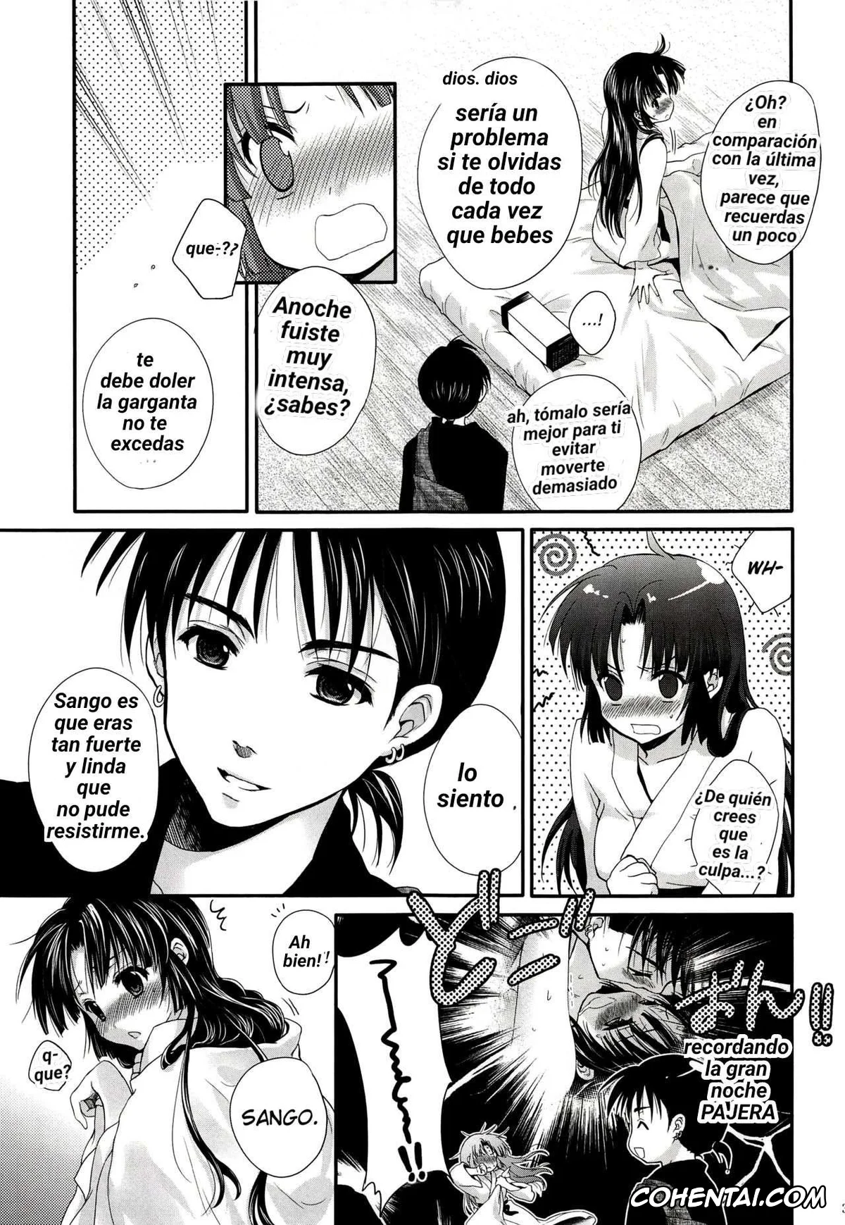 Inuyasha xxx, Miroku xxx, Sango xxx, Iromatsuyoibana (Inuyasha), pagina 34