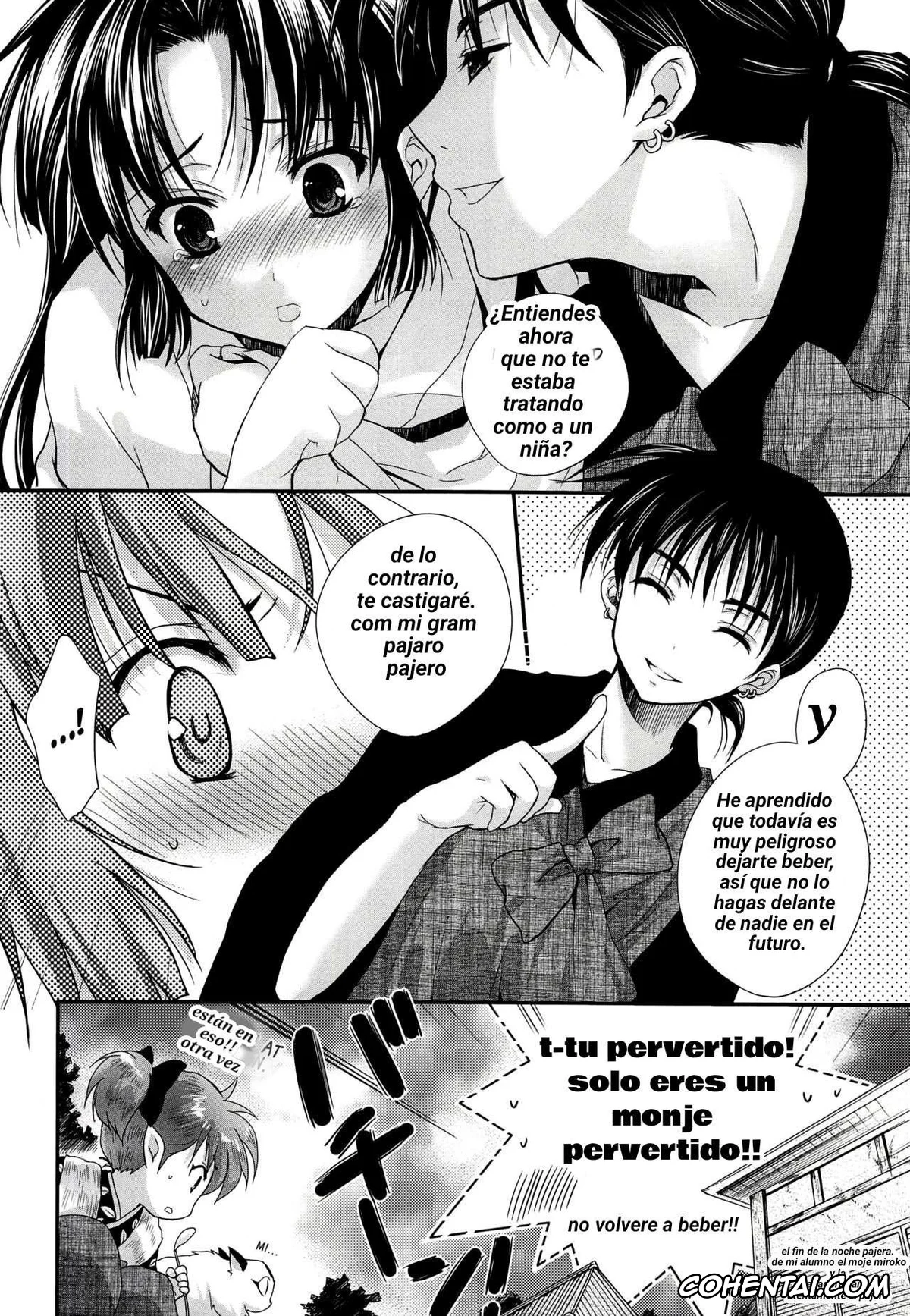 Inuyasha porno, Miroku porno, Sango porno, Iromatsuyoibana (Inuyasha), pagina 35