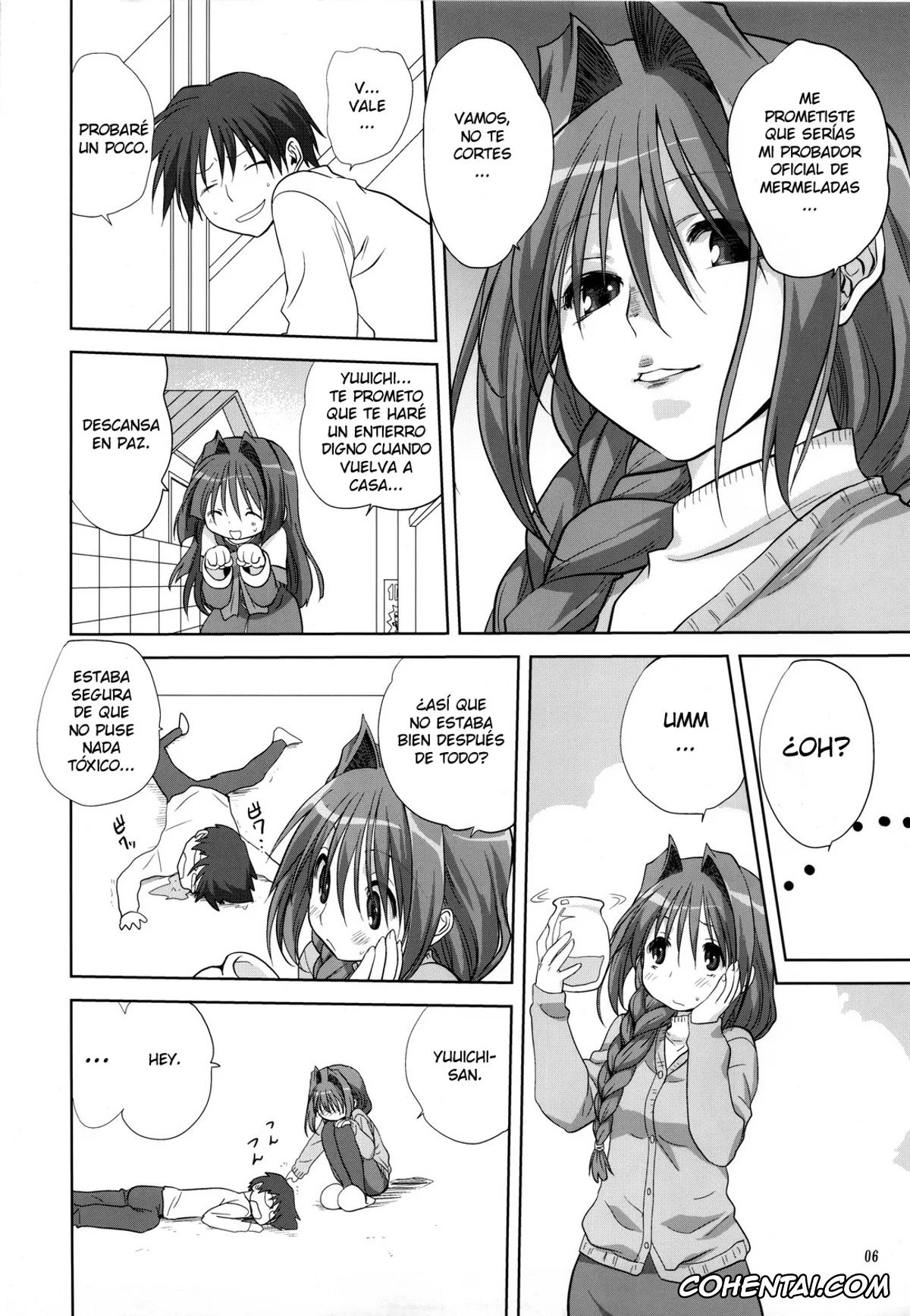 Kanon xxx, Akiko Minase xxx, Nayuki Minase xxx, Yuuichi Aizawa xxx, Akiko-san to Issho 5 (Kanon), pagina 7