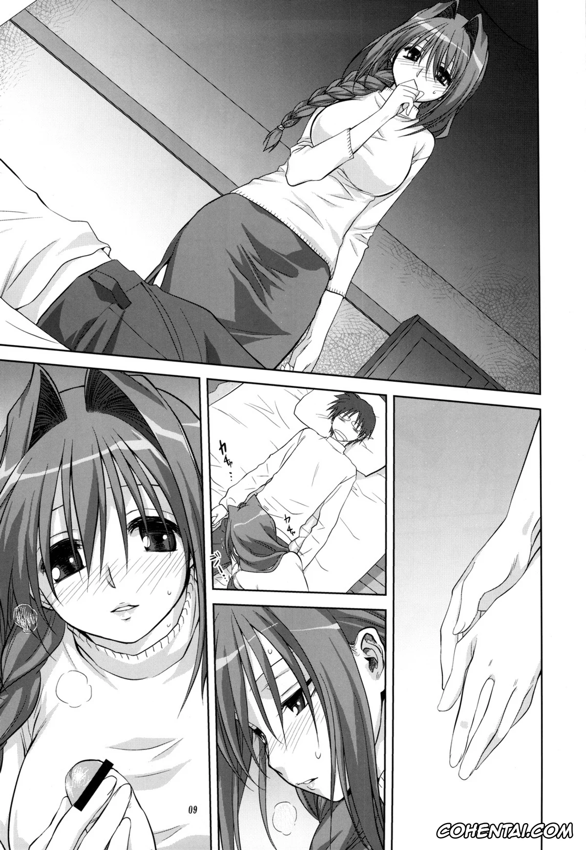 Kanon xxx, Akiko Minase xxx, Nayuki Minase xxx, Yuuichi Aizawa xxx, Akiko-san to Issho 5 (Kanon), pagina 10