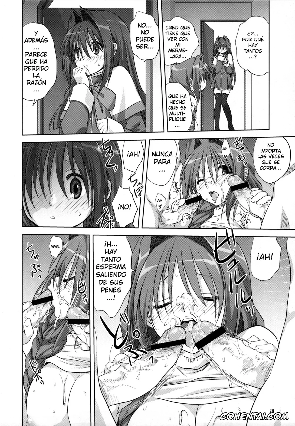 Kanon hentai, Akiko Minase hentai, Nayuki Minase hentai, Yuuichi Aizawa hentai, Akiko-san to Issho 5 (Kanon), pagina 21