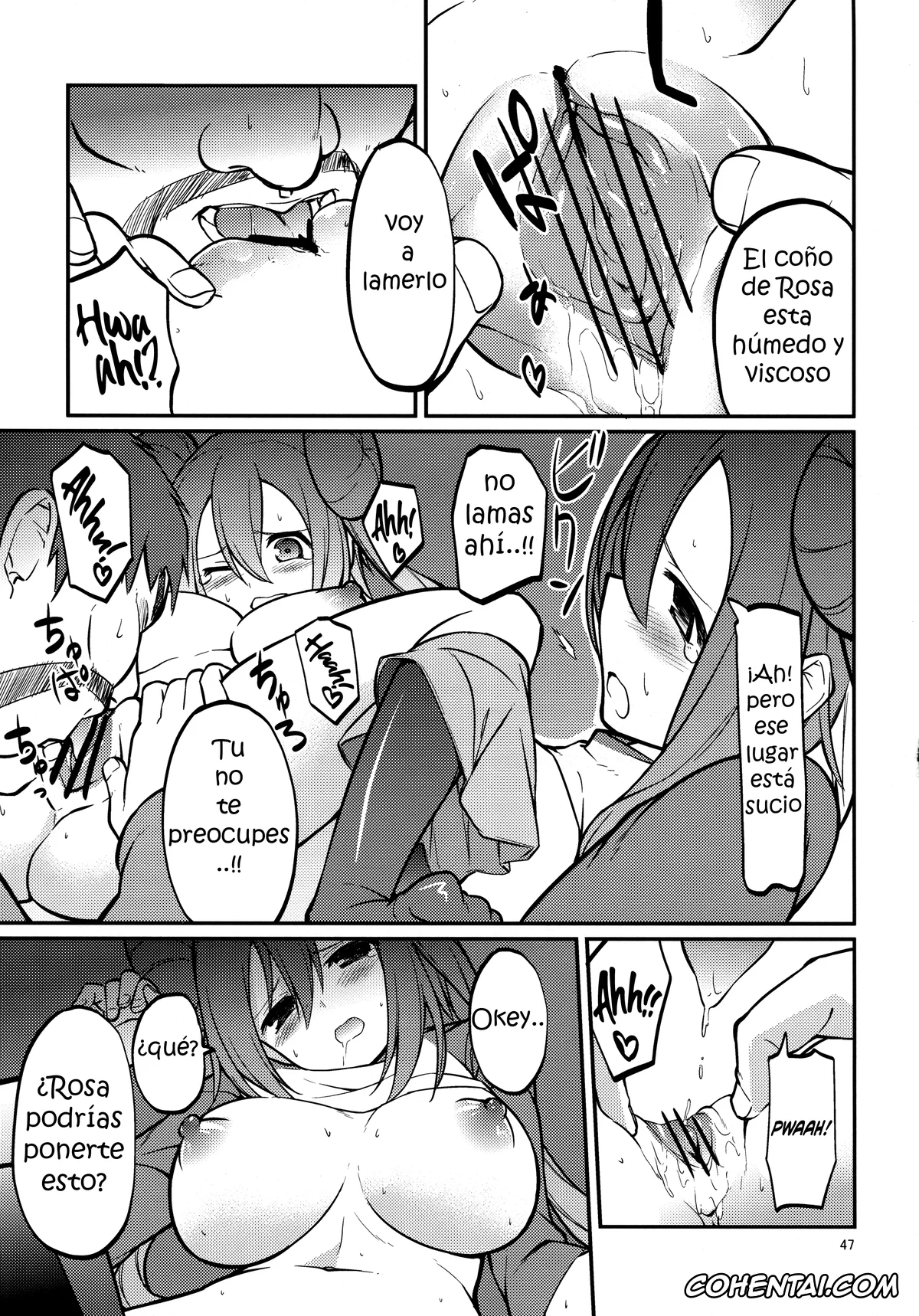 Pokemon | Pocket Monsters xxx, Rosa xxx, Mei-tan to Yamaotoko (Pokémon), pagina 46