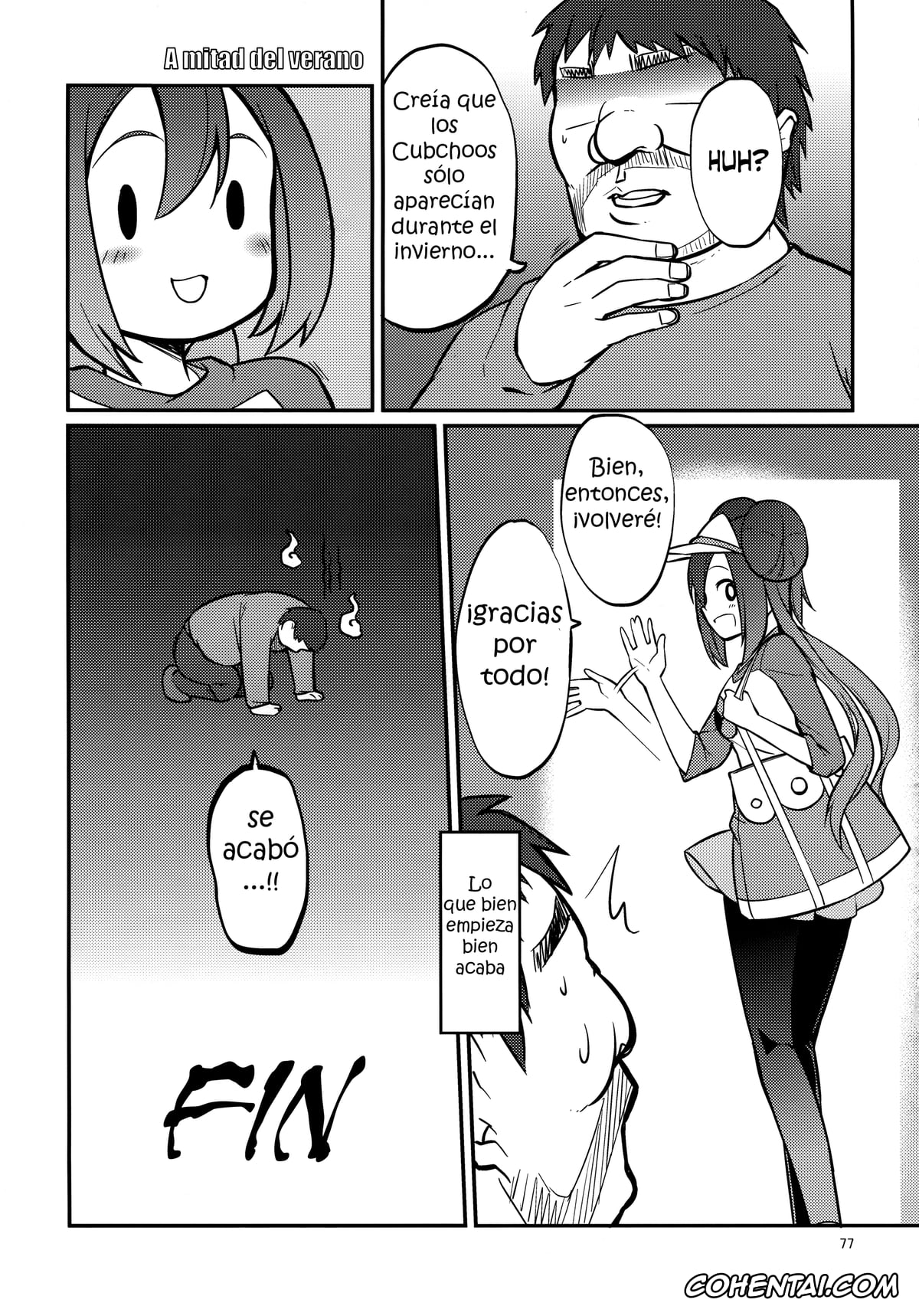 Pokemon | Pocket Monsters xxx, Rosa xxx, Mei-tan to Yamaotoko (Pokémon), pagina 76