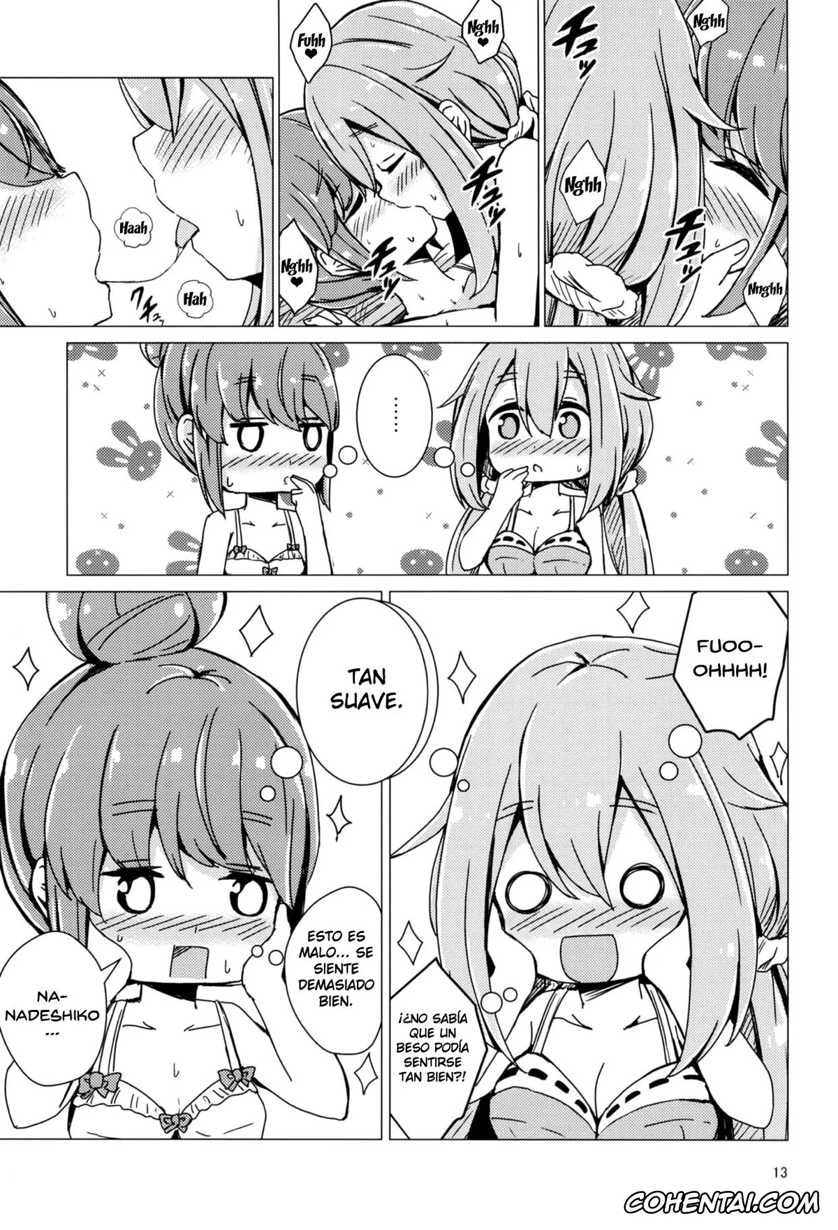 Yuru Camp | Laid-Back Camp hentai, Nadeshiko Kagamihara hentai, Rin Shima hentai, Sex Shinai to Derenai Tent ni Tojikomerareta NadeRin (Yuru Camp), pagina 12