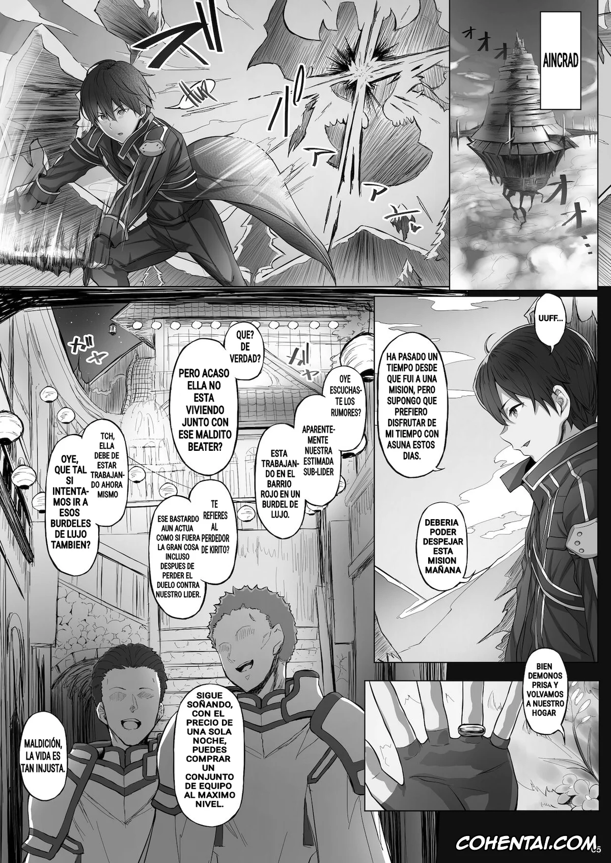 Sword Art Online xxx, Asuna Yuuki xxx, Asunama 7 (Sword Art Online), pagina 4