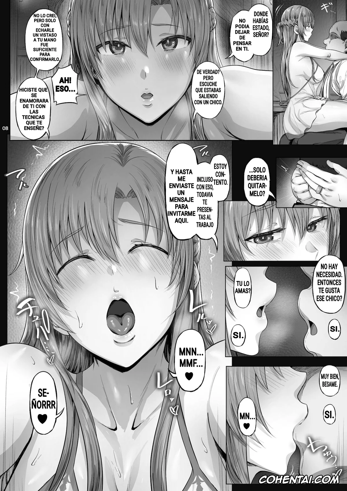 Sword Art Online xxx, Asuna Yuuki xxx, Asunama 7 (Sword Art Online), pagina 7