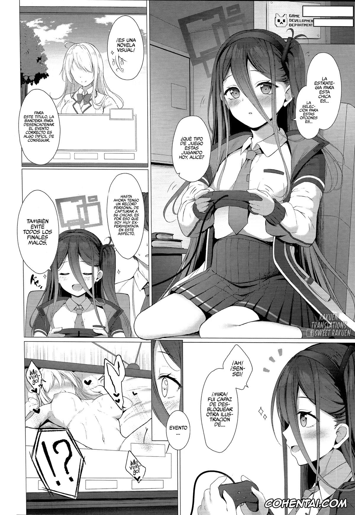 Blue Archive hentai, Alice Tendou hentai, Yuzu Hanaoka hentai, Alice mo Level Up Shitai desu! + Yuzu no Free Pass o Tsukai masuka…? (Blue Archive), pagina 3