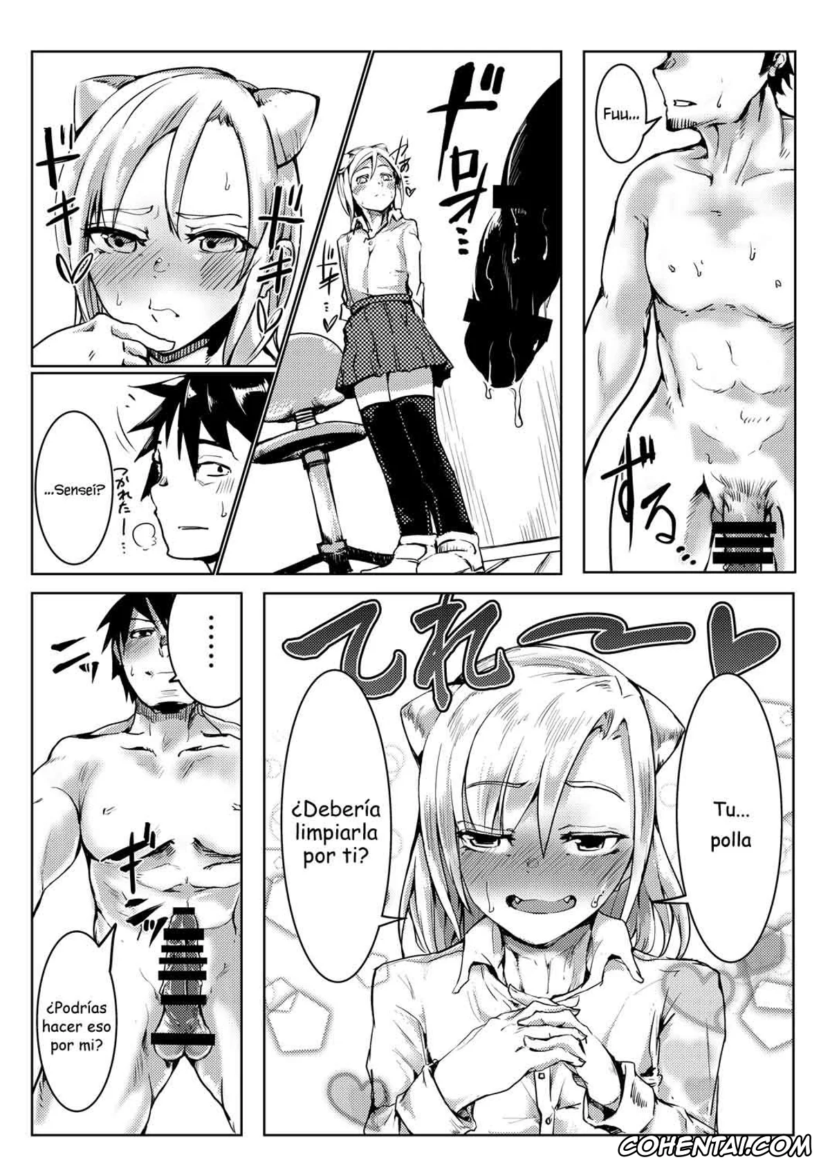 Demi-chan wa Kataritai porno, Hikari Takanashi porno, Kyouko Machi porno, Sakie Satou porno, Tetsuo Takahashi porno, Nikutai Gengo (Demi-chan wa Kataritai), pagina 8