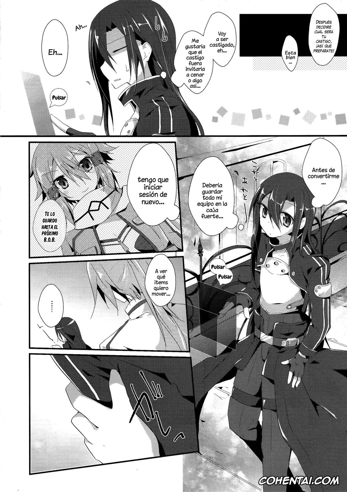 Sword Art Online porno, Asuna Yuuki porno, Kazuto Kirigaya | Kirito porno, Honey Punishment (Sword Art Online), pagina 5