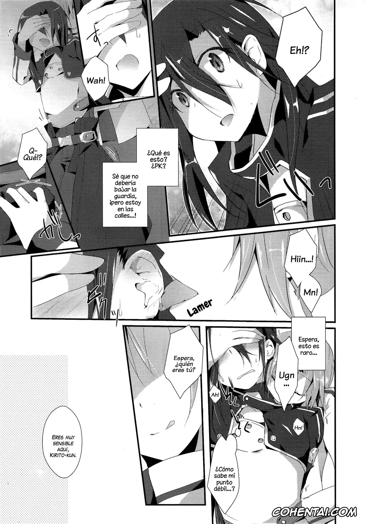Sword Art Online hentai, Asuna Yuuki hentai, Kazuto Kirigaya | Kirito hentai, Honey Punishment (Sword Art Online), pagina 6