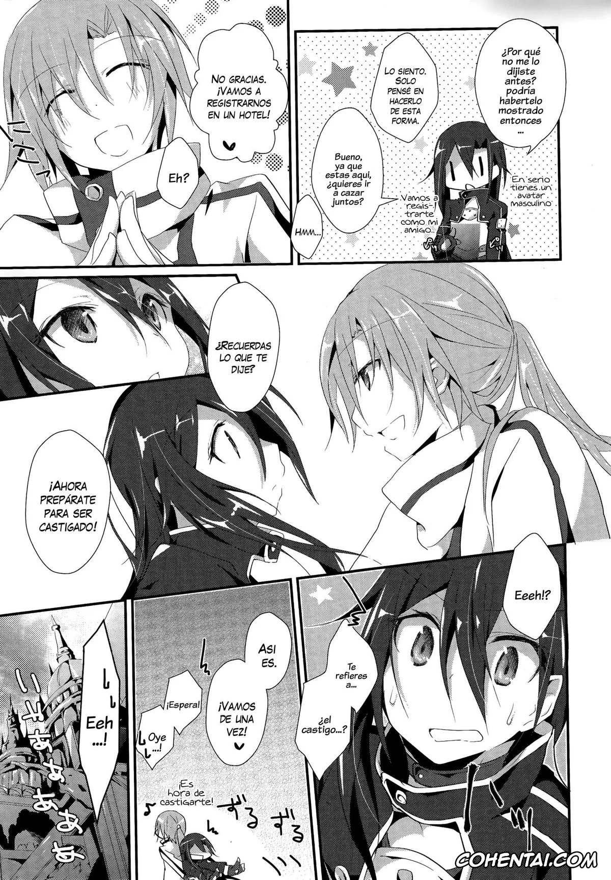 Sword Art Online porno, Asuna Yuuki porno, Kazuto Kirigaya | Kirito porno, Honey Punishment (Sword Art Online), pagina 8
