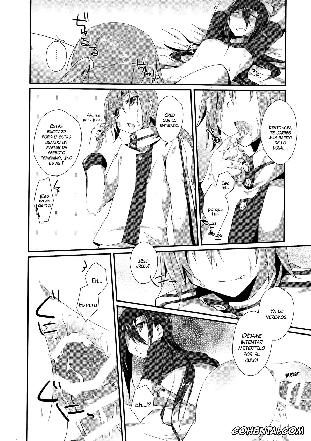 Sword Art Online porno, Asuna Yuuki porno, Kazuto Kirigaya | Kirito porno, Honey Punishment (Sword Art Online), pagina 11