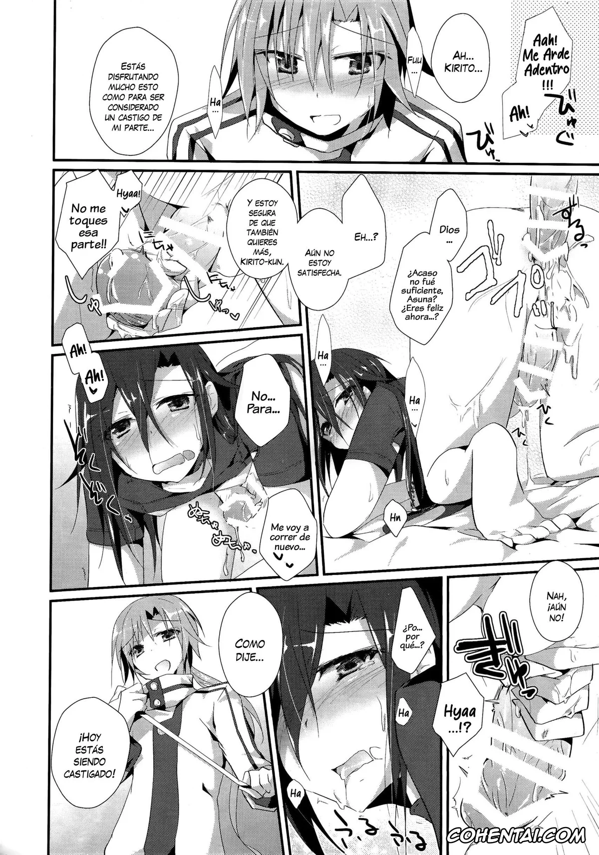 Sword Art Online xxx, Asuna Yuuki xxx, Kazuto Kirigaya | Kirito xxx, Honey Punishment (Sword Art Online), pagina 13