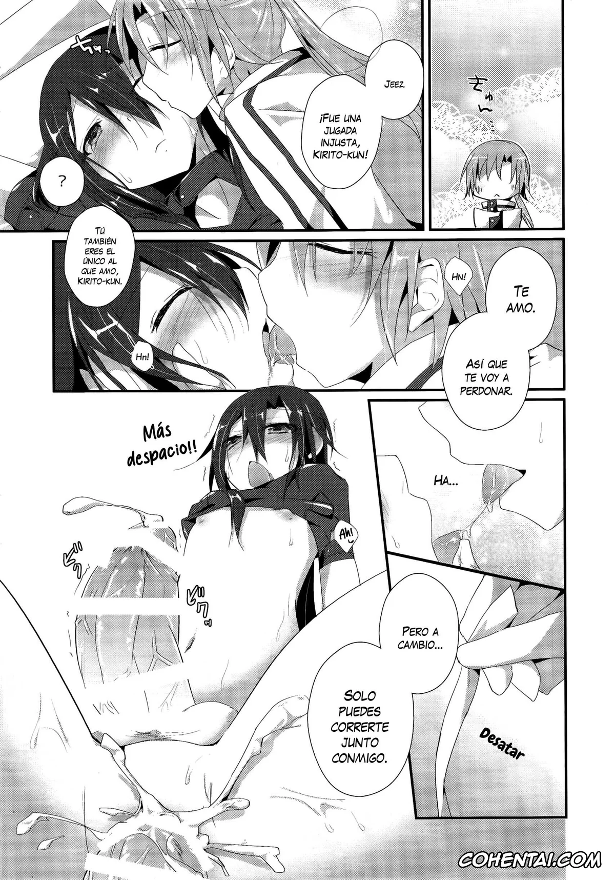 Sword Art Online xxx, Asuna Yuuki xxx, Kazuto Kirigaya | Kirito xxx, Honey Punishment (Sword Art Online), pagina 16