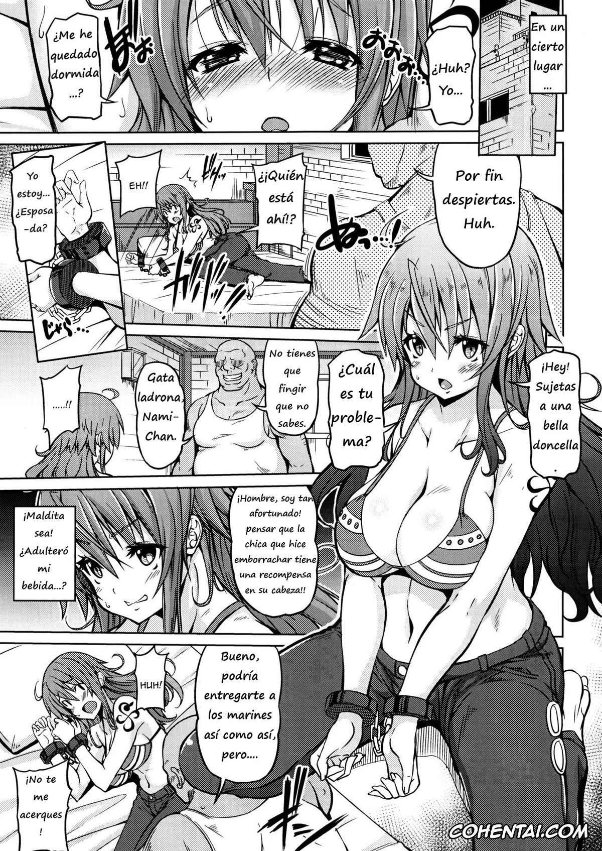 One Piece xxx, Nami xxx, Kaizoku kyonyuu (One Piece), pagina 4