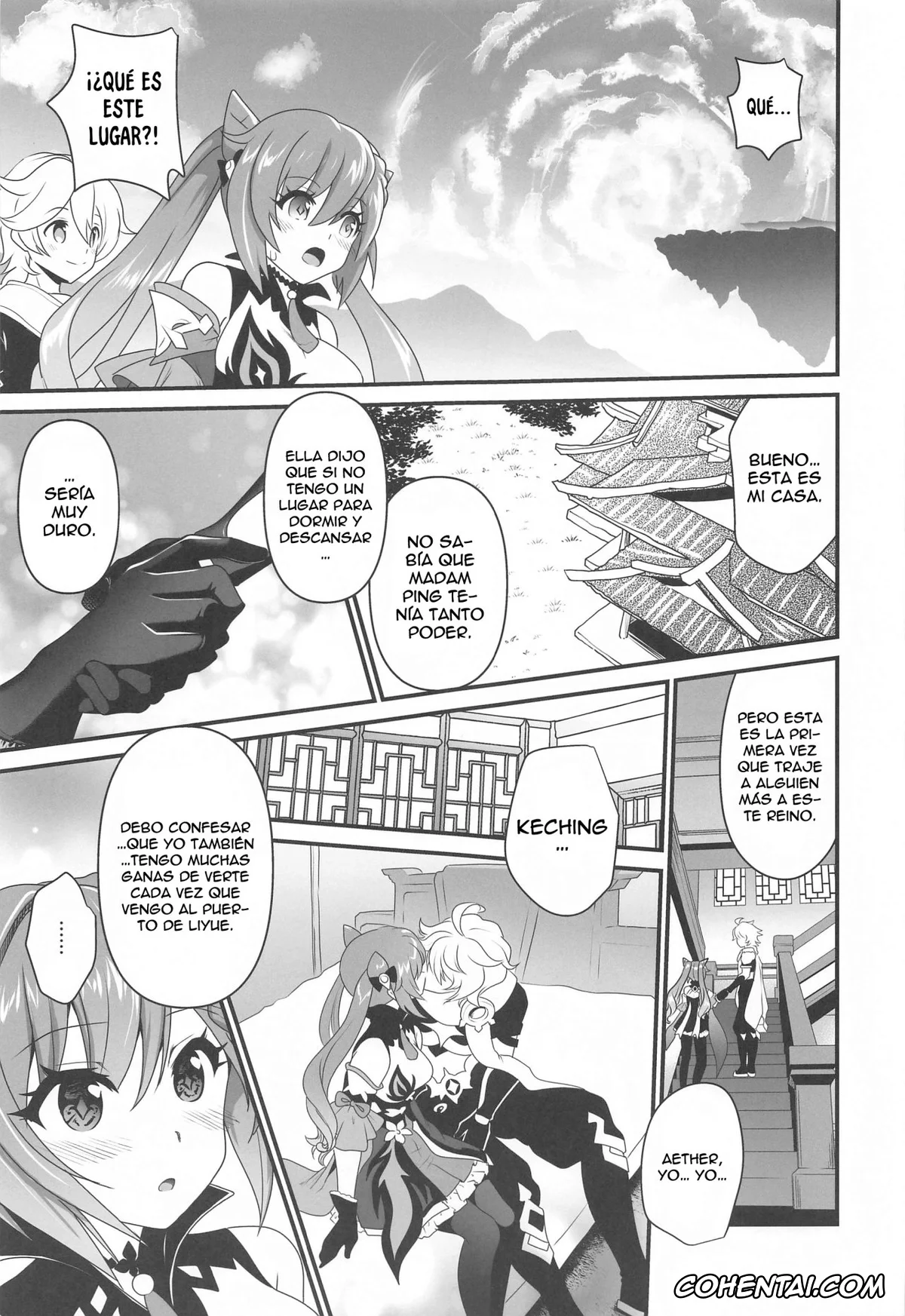 Genshin Impact xxx, Aether xxx, Keqing xxx, Tsuyameku Hareboshi (Genshin Impact), pagina 7