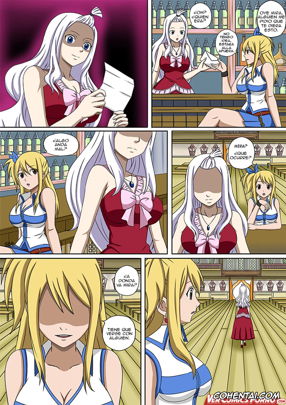 Fairy Tail porno, Lisanna Strauss porno, Mirajane Strauss porno, Fairy Hunting 5 (Fairy Tail), pagina 2