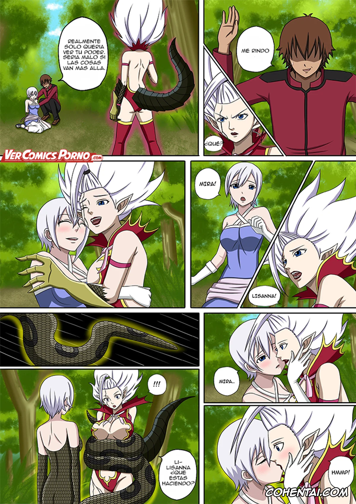 Fairy Tail xxx, Lisanna Strauss xxx, Mirajane Strauss xxx, Fairy Hunting 5 (Fairy Tail), pagina 4