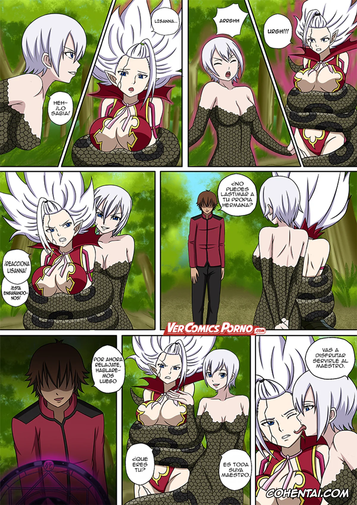 Fairy Tail porno, Lisanna Strauss porno, Mirajane Strauss porno, Fairy Hunting 5 (Fairy Tail), pagina 5