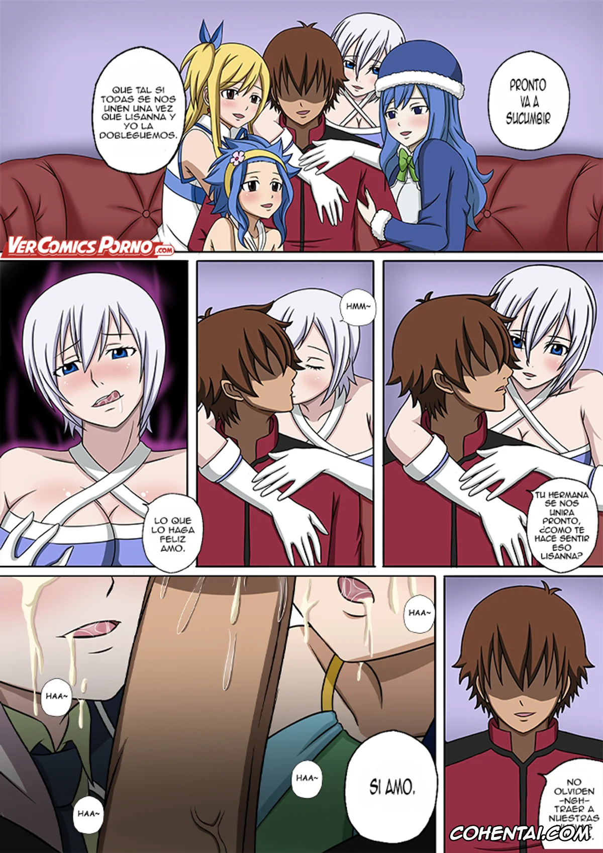 Fairy Tail hentai, Lisanna Strauss hentai, Mirajane Strauss hentai, Fairy Hunting 5 (Fairy Tail), pagina 15