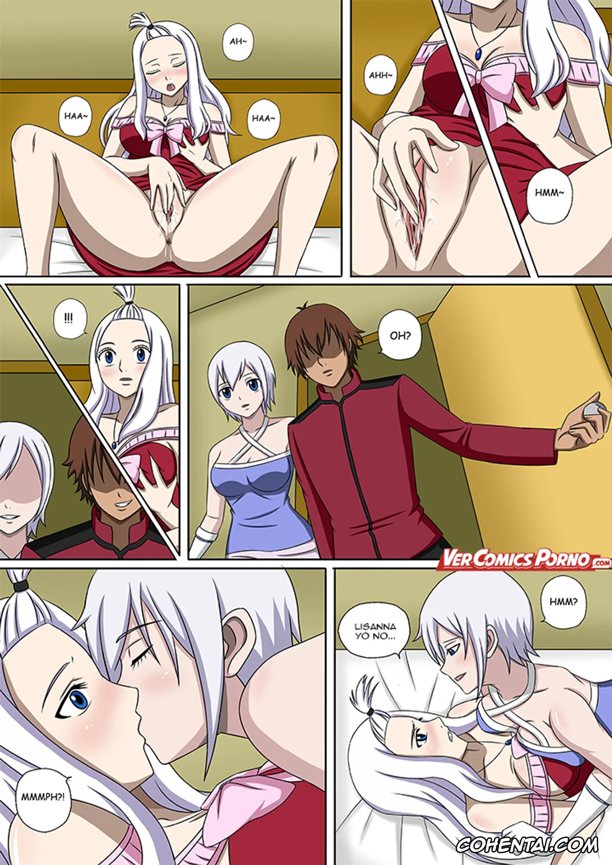 Fairy Tail xxx, Lisanna Strauss xxx, Mirajane Strauss xxx, Fairy Hunting 5 (Fairy Tail), pagina 16