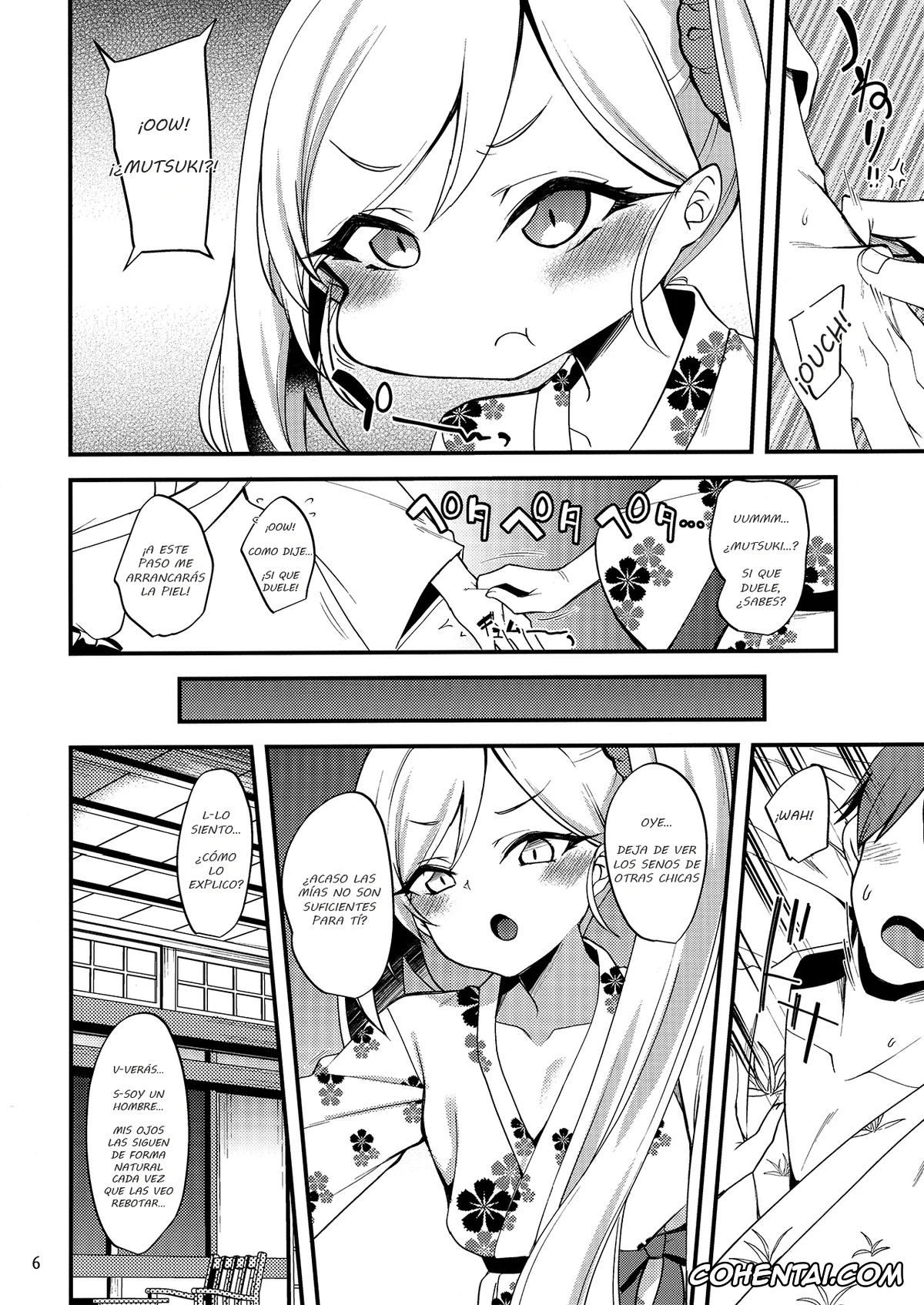 Blue Archive porno, Mutsuki Asagi porno, Gehenna Onsen Monogatari (Blue Archive), pagina 5