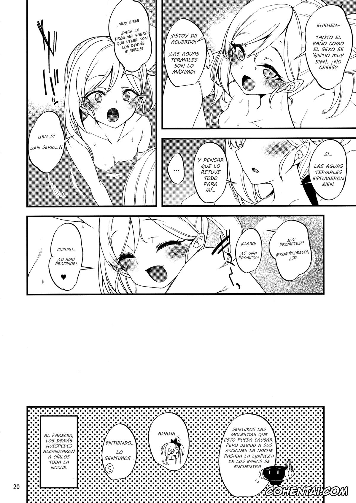 Blue Archive xxx, Mutsuki Asagi xxx, Gehenna Onsen Monogatari (Blue Archive), pagina 19