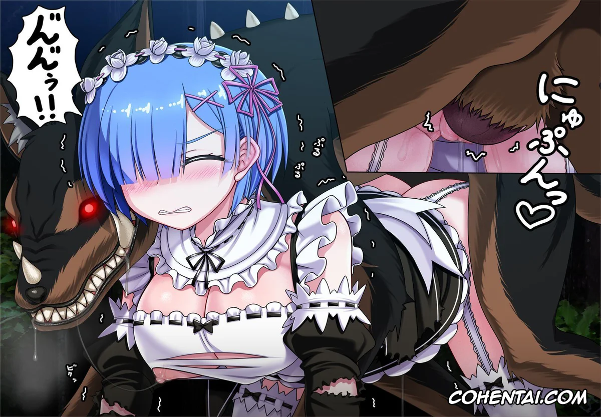 Re:Zero kara Hajimeru Isekai Seikatsu hentai, Rem hentai, Rem no Majuu Toubatsu (BADEND) (Re:Zero kara Hajimeru Isekai Seikatsu), pagina 6