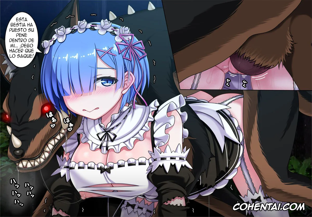 Re:Zero kara Hajimeru Isekai Seikatsu xxx, Rem xxx, Rem no Majuu Toubatsu (BADEND) (Re:Zero kara Hajimeru Isekai Seikatsu), pagina 7