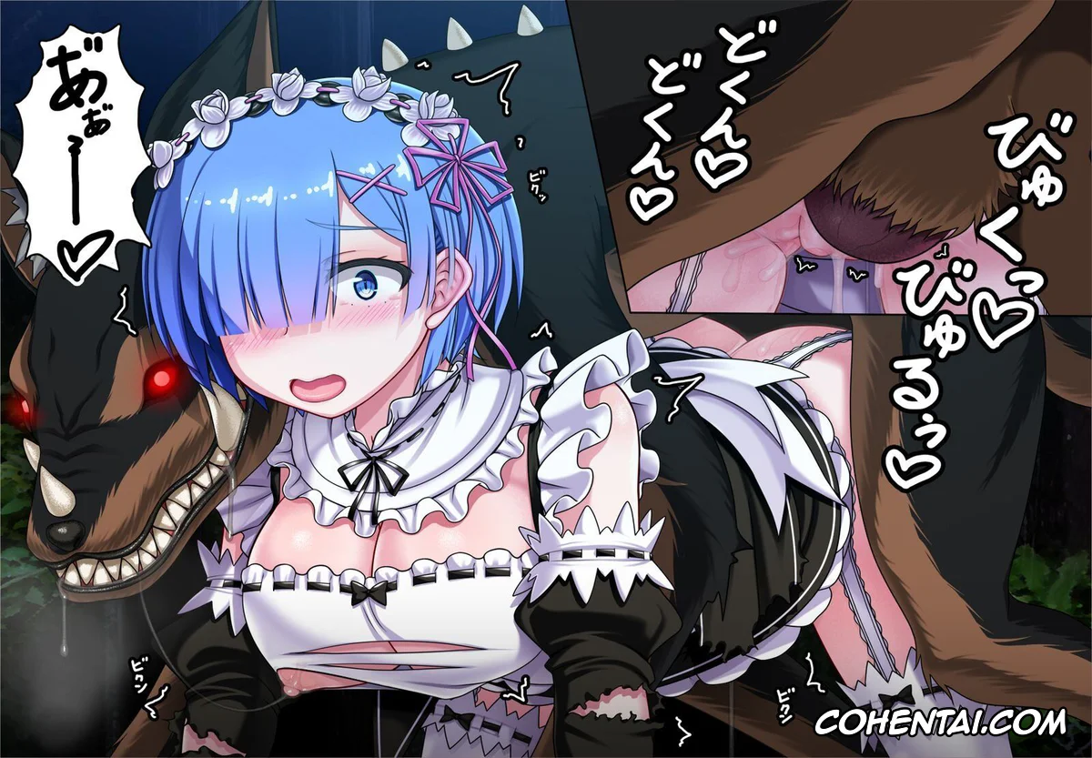 Re:Zero kara Hajimeru Isekai Seikatsu hentai, Rem hentai, Rem no Majuu Toubatsu (BADEND) (Re:Zero kara Hajimeru Isekai Seikatsu), pagina 9