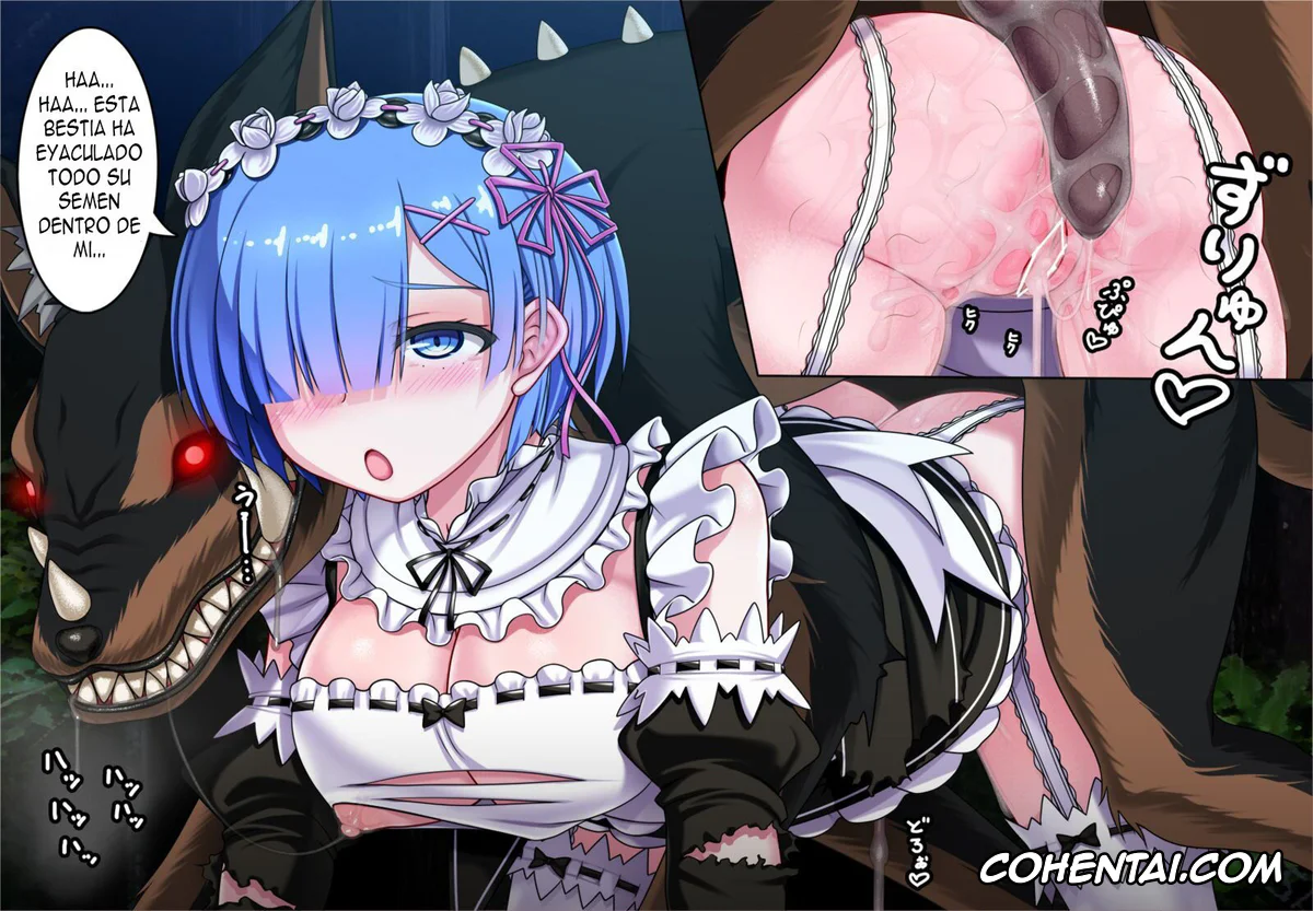 Re:Zero kara Hajimeru Isekai Seikatsu xxx, Rem xxx, Rem no Majuu Toubatsu (BADEND) (Re:Zero kara Hajimeru Isekai Seikatsu), pagina 10