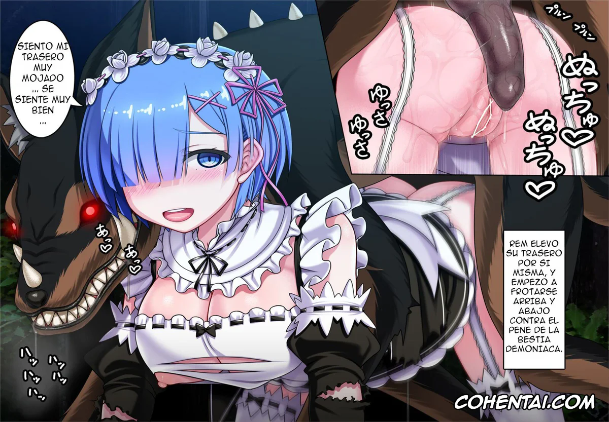 Re:Zero kara Hajimeru Isekai Seikatsu xxx, Rem xxx, Rem no Majuu Toubatsu (BADEND) (Re:Zero kara Hajimeru Isekai Seikatsu), pagina 13