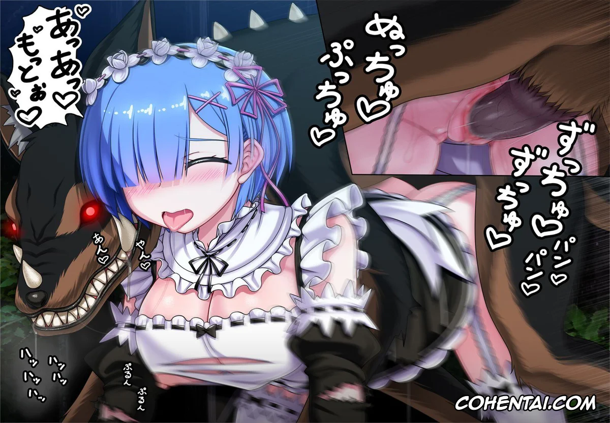 Re:Zero kara Hajimeru Isekai Seikatsu porno, Rem porno, Rem no Majuu Toubatsu (BADEND) (Re:Zero kara Hajimeru Isekai Seikatsu), pagina 17