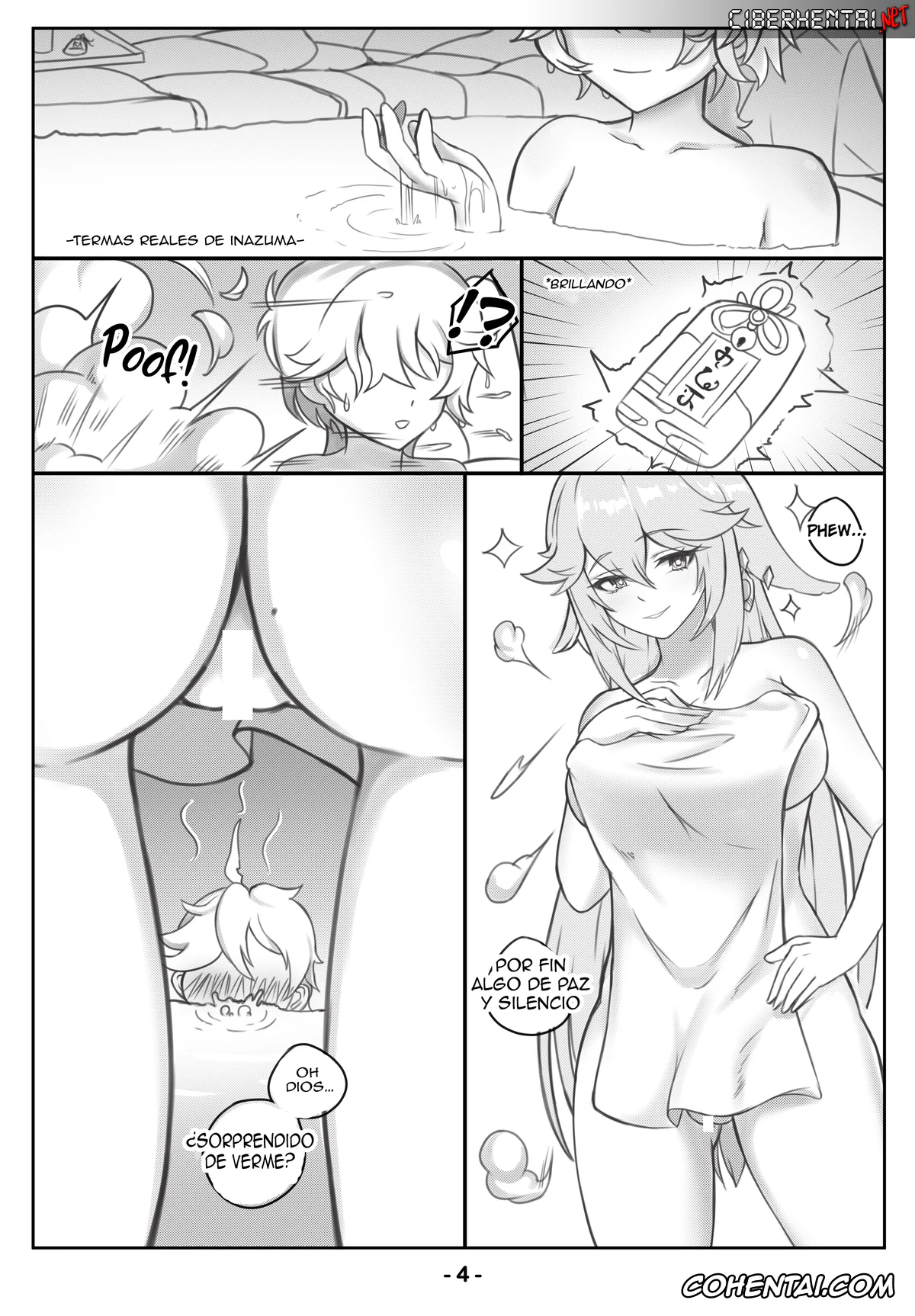 Genshin Impact xxx, Aether xxx, Yae Miko xxx, Alluring Kitsune Yae (Genshin Impact), pagina 4
