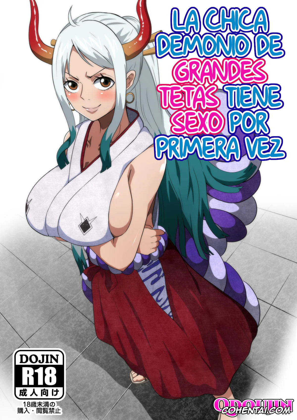 One Piece xxx, Kozuki Momonosuke xxx, Yamato xxx, Bakunyuu Oni Musume no Hatsu Ecchi (One Piece), pagina 1