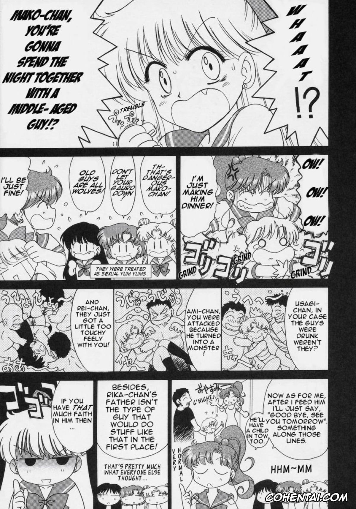 Sailor Moon | Bishoujo Senshi Sailor Moon xxx, Sailor Jupiter | Makoto Kino xxx, In A Silent Way (Sailor Moon), pagina 4