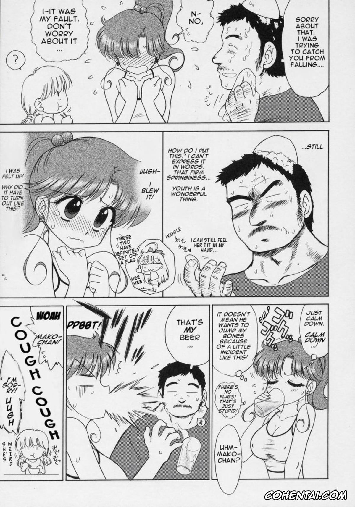 Sailor Moon | Bishoujo Senshi Sailor Moon porno, Sailor Jupiter | Makoto Kino porno, In A Silent Way (Sailor Moon), pagina 8