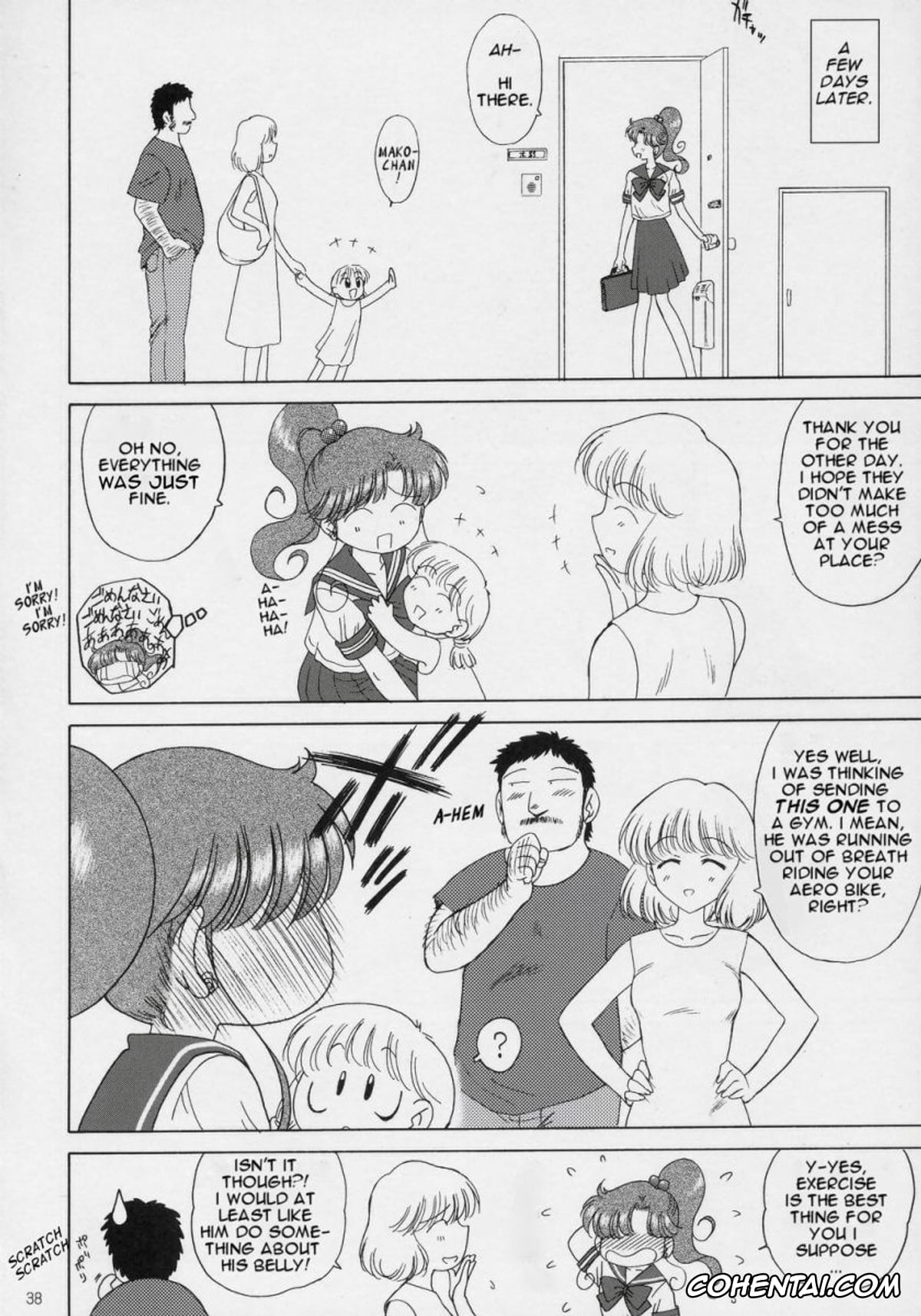 Sailor Moon | Bishoujo Senshi Sailor Moon xxx, Sailor Jupiter | Makoto Kino xxx, In A Silent Way (Sailor Moon), pagina 37