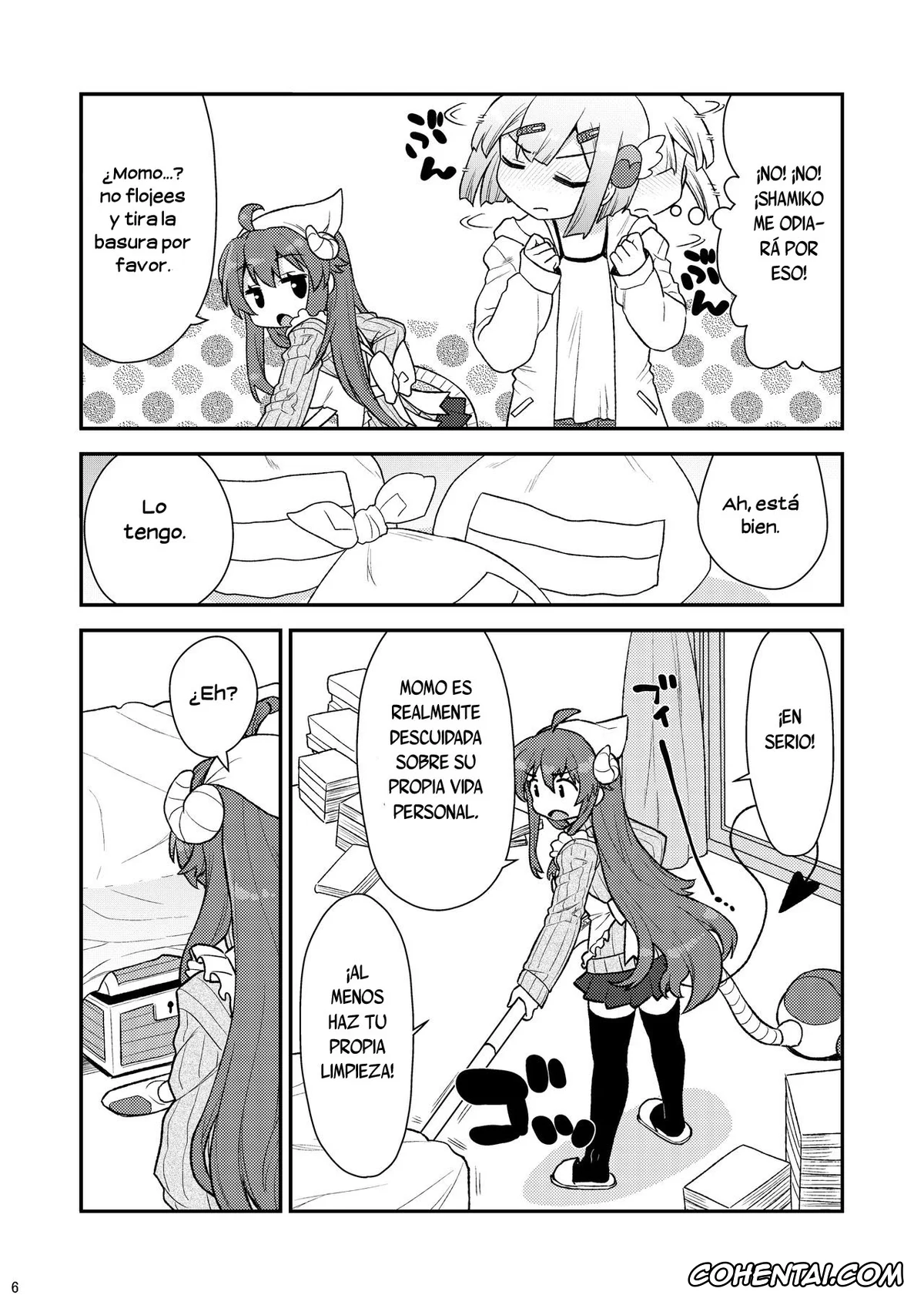 Machikado Mazoku | The Demon Girl Next Door porno, Momo Chiyoda porno, Yuko Yoshida | Shamiko porno, Momoiro Takarabako (Machikado Mazoku), pagina 5