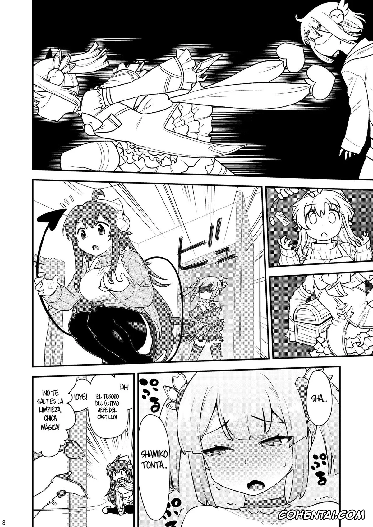Machikado Mazoku | The Demon Girl Next Door xxx, Momo Chiyoda xxx, Yuko Yoshida | Shamiko xxx, Momoiro Takarabako (Machikado Mazoku), pagina 7