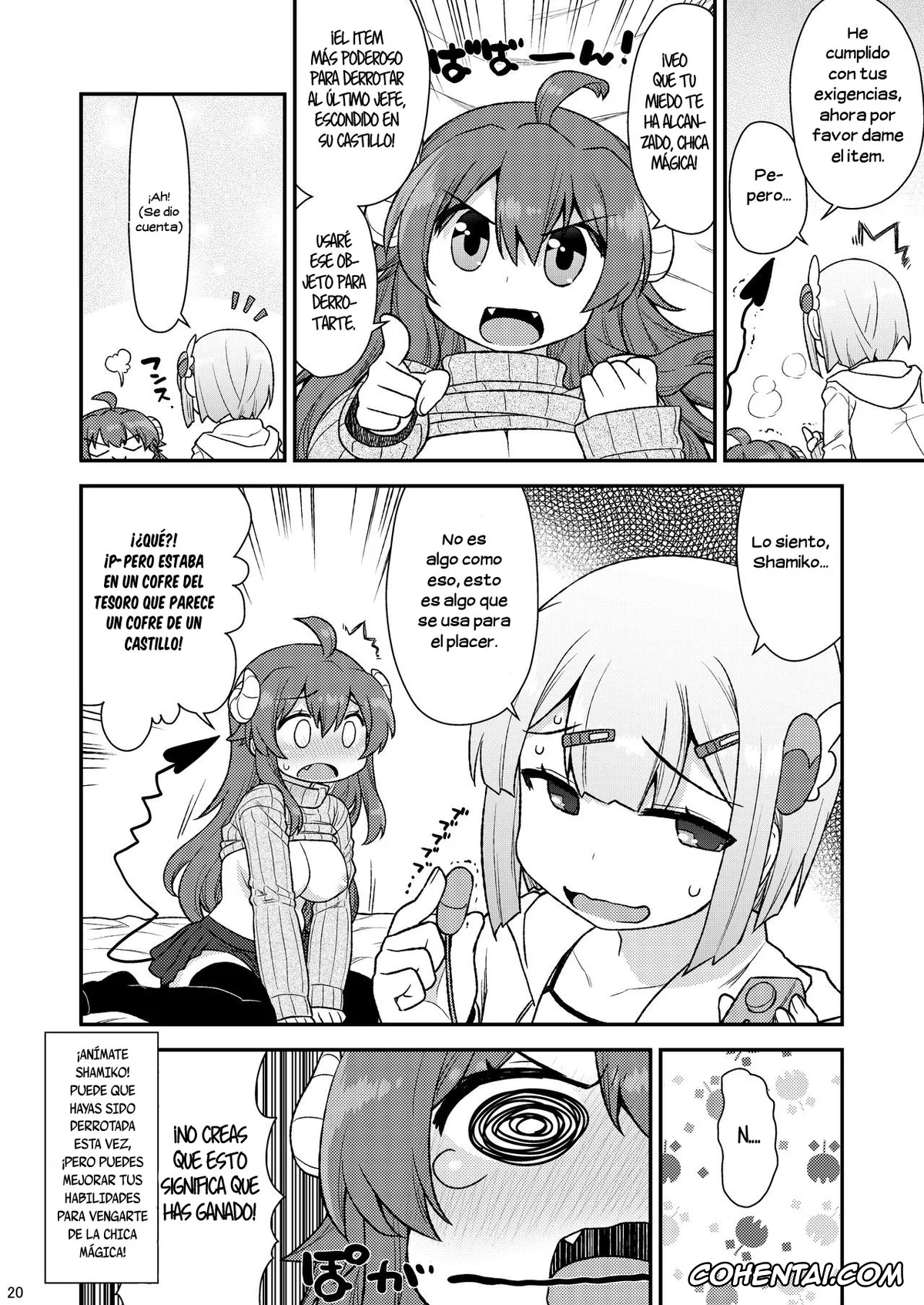Machikado Mazoku | The Demon Girl Next Door xxx, Momo Chiyoda xxx, Yuko Yoshida | Shamiko xxx, Momoiro Takarabako (Machikado Mazoku), pagina 19