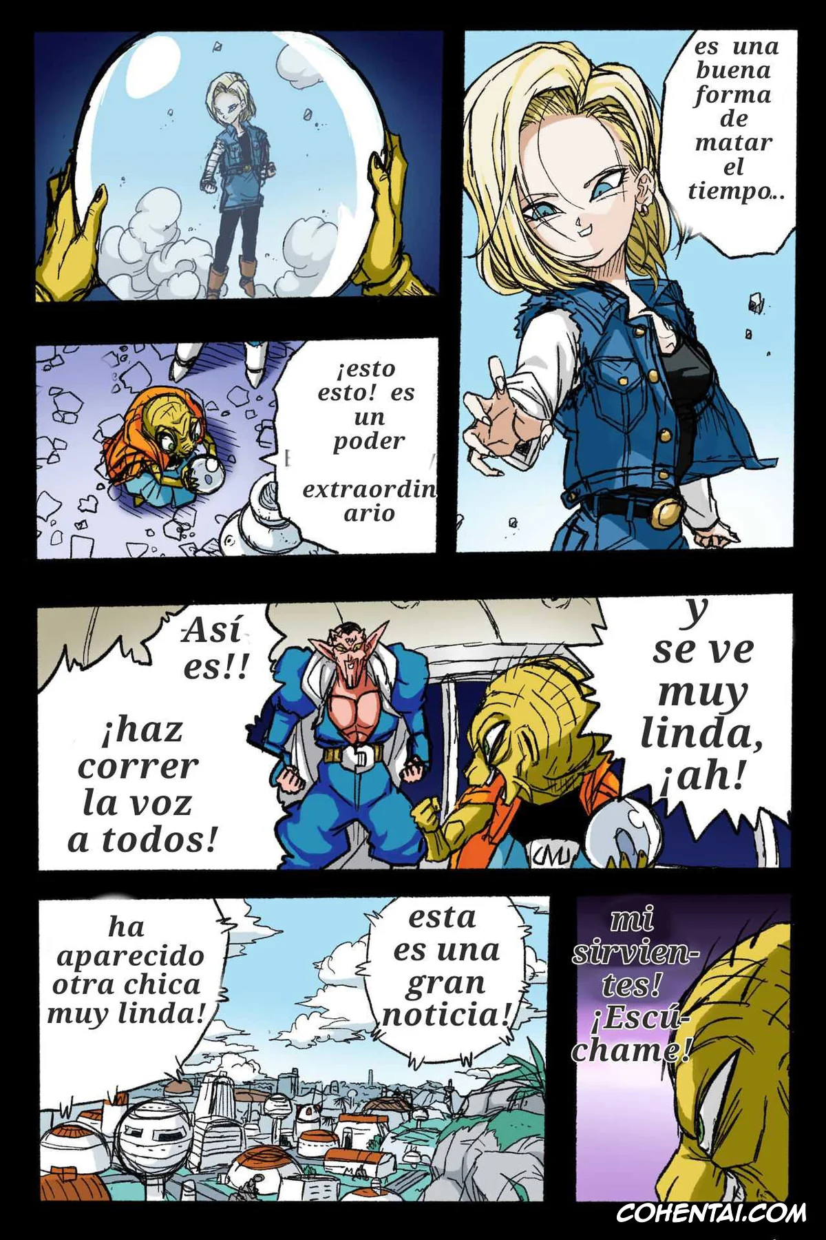 Dragon Ball Z xxx, Android 18 xxx, Trunks Briefs xxx, Ryona Budokai 3 – Android 18 vs Trunks (Dragon Ball Z), pagina 4