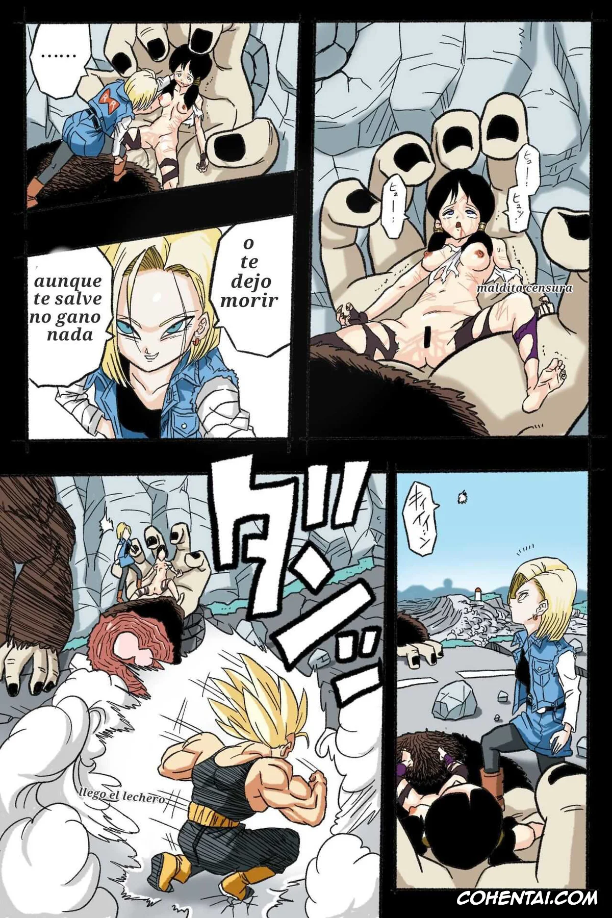 Dragon Ball Z xxx, Android 18 xxx, Trunks Briefs xxx, Ryona Budokai 3 – Android 18 vs Trunks (Dragon Ball Z), pagina 10