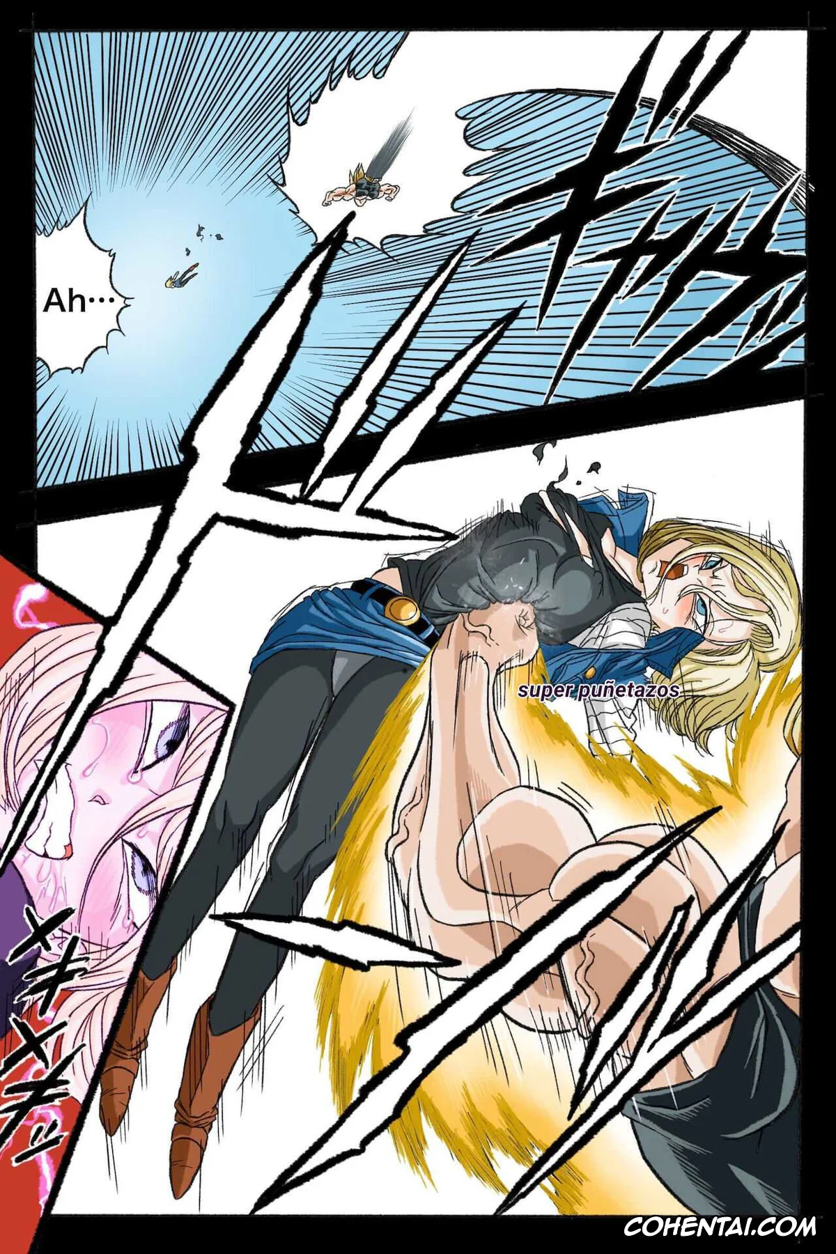 Dragon Ball Z porno, Android 18 porno, Trunks Briefs porno, Ryona Budokai 3 – Android 18 vs Trunks (Dragon Ball Z), pagina 26