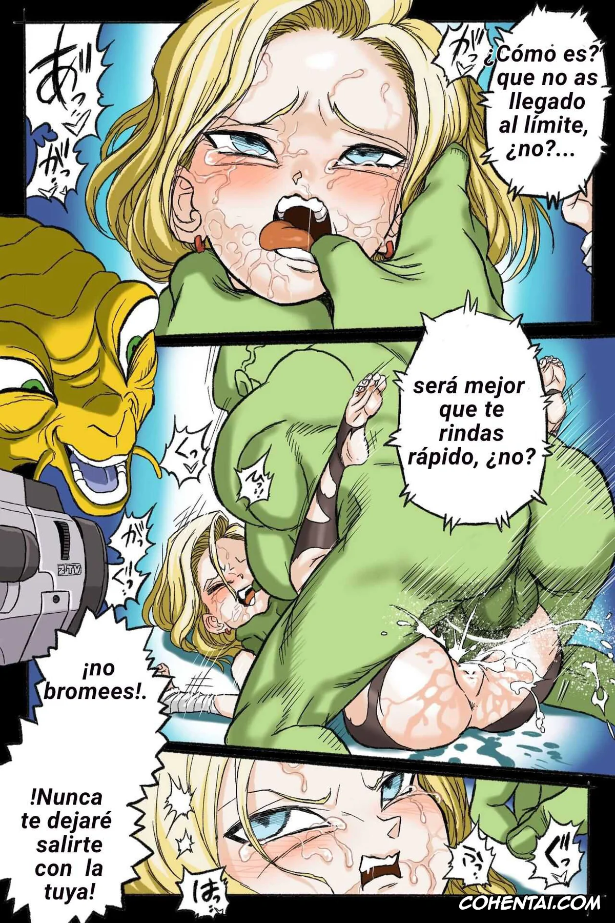 Dragon Ball Z xxx, Android 18 xxx, Trunks Briefs xxx, Ryona Budokai 3 – Android 18 vs Trunks (Dragon Ball Z), pagina 55