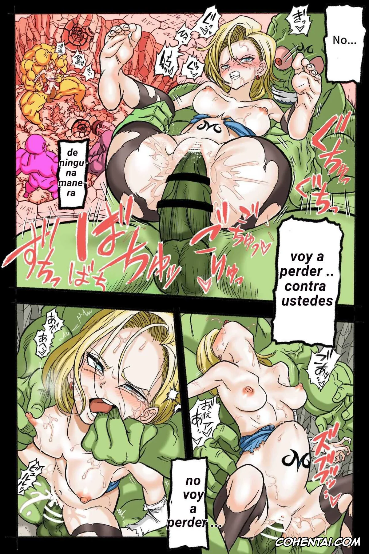 Dragon Ball Z xxx, Android 18 xxx, Trunks Briefs xxx, Ryona Budokai 3 – Android 18 vs Trunks (Dragon Ball Z), pagina 61