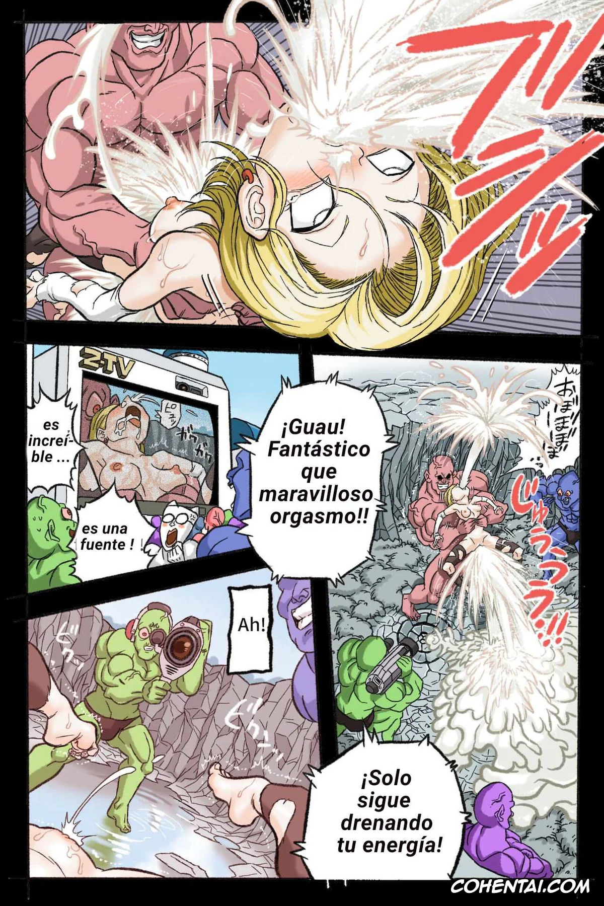 Dragon Ball Z porno, Android 18 porno, Trunks Briefs porno, Ryona Budokai 3 – Android 18 vs Trunks (Dragon Ball Z), pagina 65