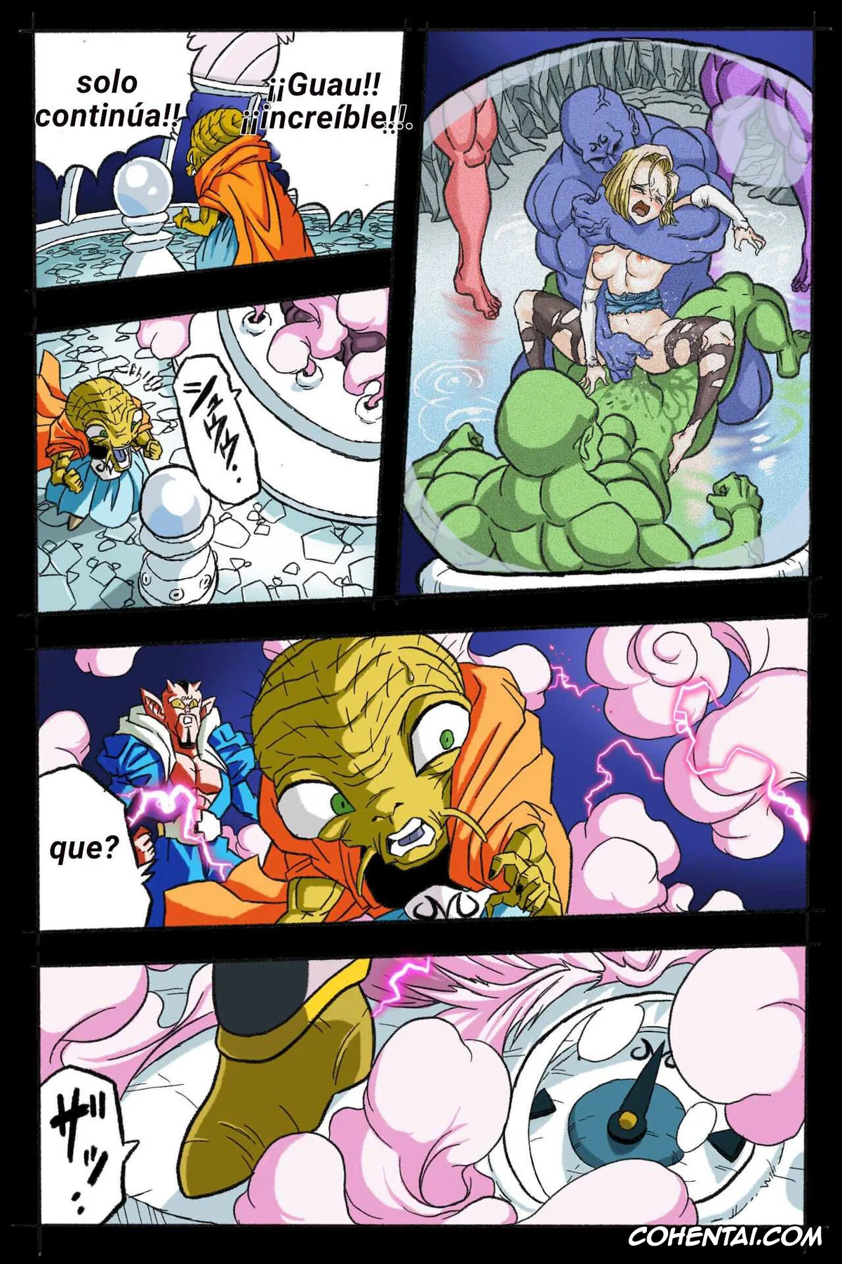 Dragon Ball Z hentai, Android 18 hentai, Trunks Briefs hentai, Ryona Budokai 3 – Android 18 vs Trunks (Dragon Ball Z), pagina 69